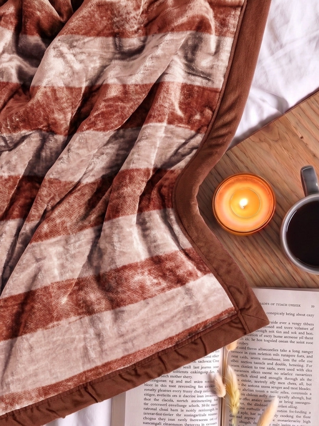 Printed Single Bed 2 Ply 700 GSM Blanket for Winter (Wade), Weight 3.7 kg