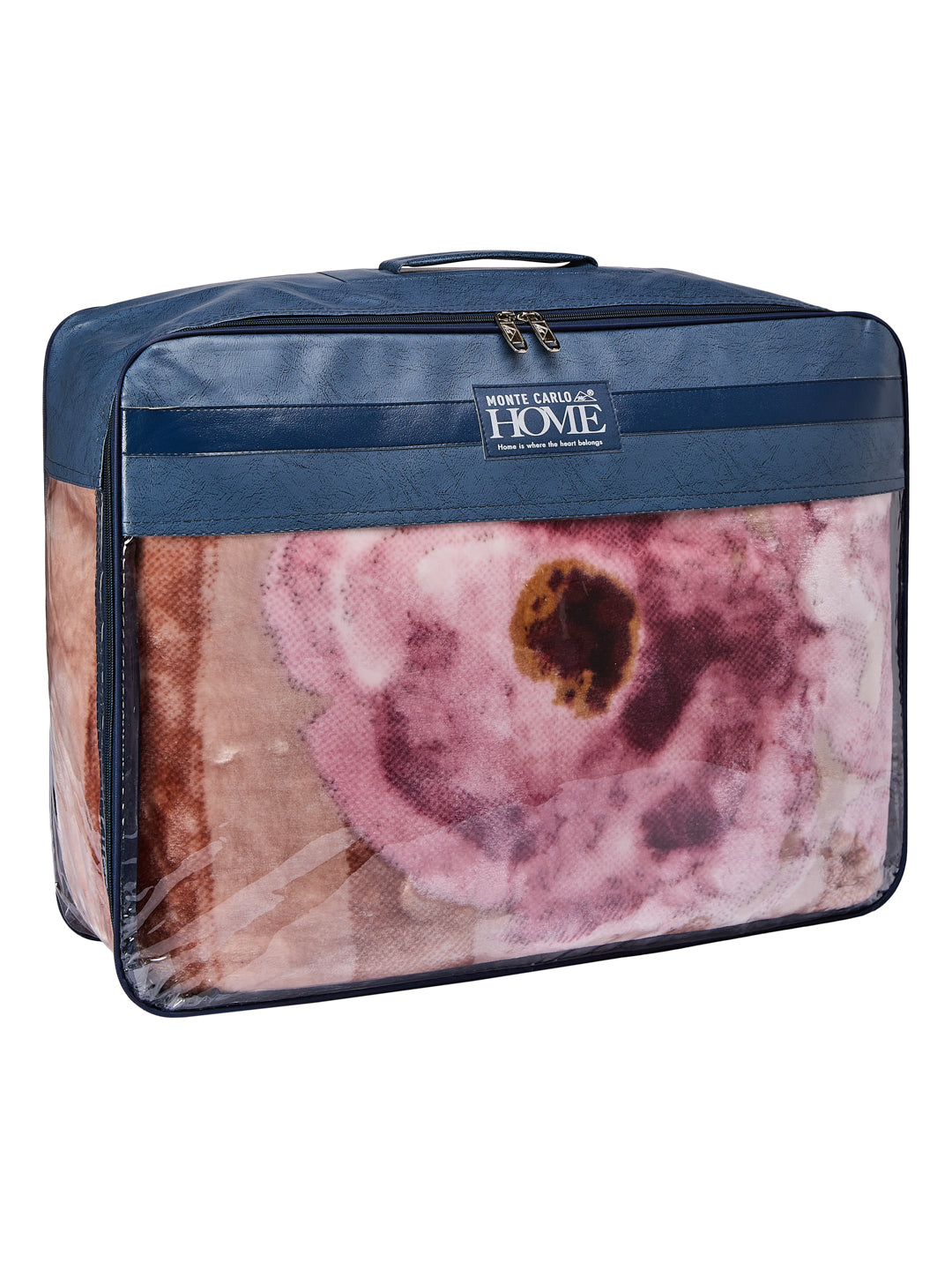 Printed Single Bed 2 Ply 700 GSM Blanket for Winter (Wade), Weight 3.7 kg