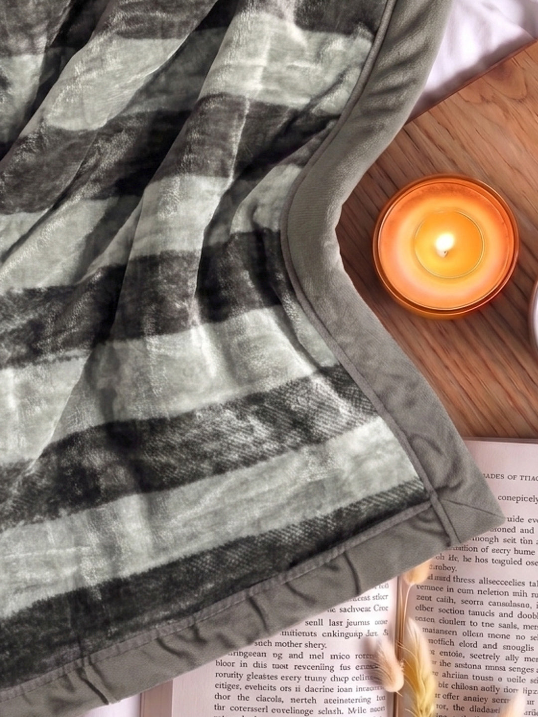 Printed Single Bed 2 Ply 700 GSM Blanket for Winter (Wade), Weight 3.7 kg