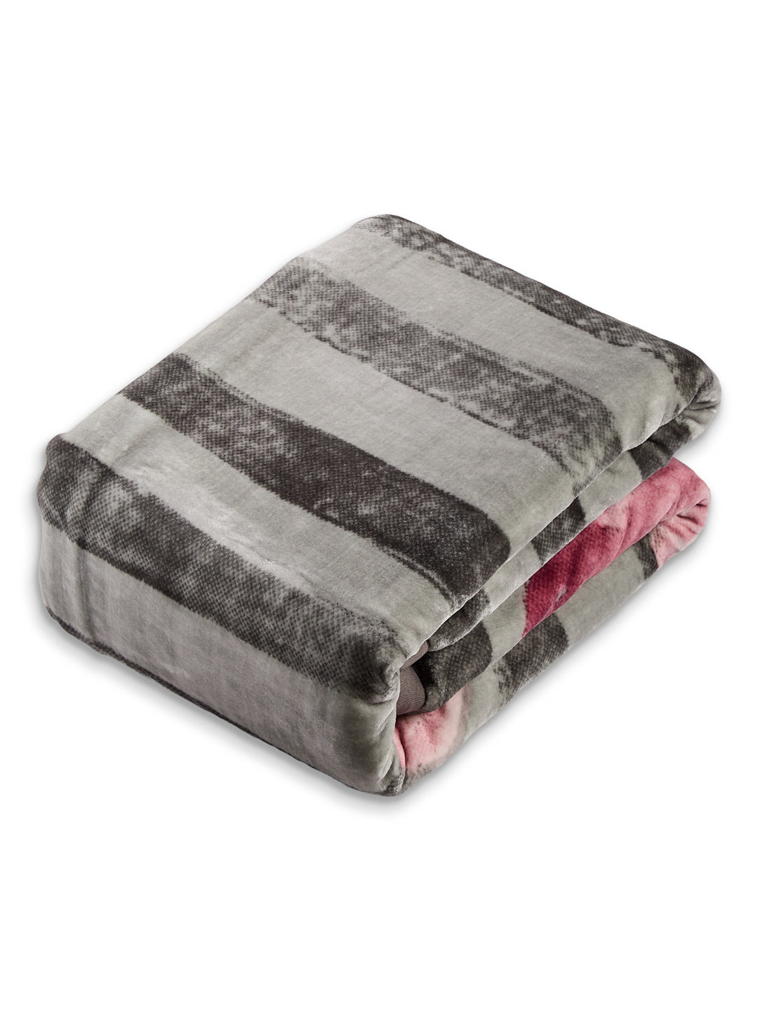 Printed Single Bed 2 Ply 700 GSM Blanket for Winter (Wade), Weight 3.7 kg