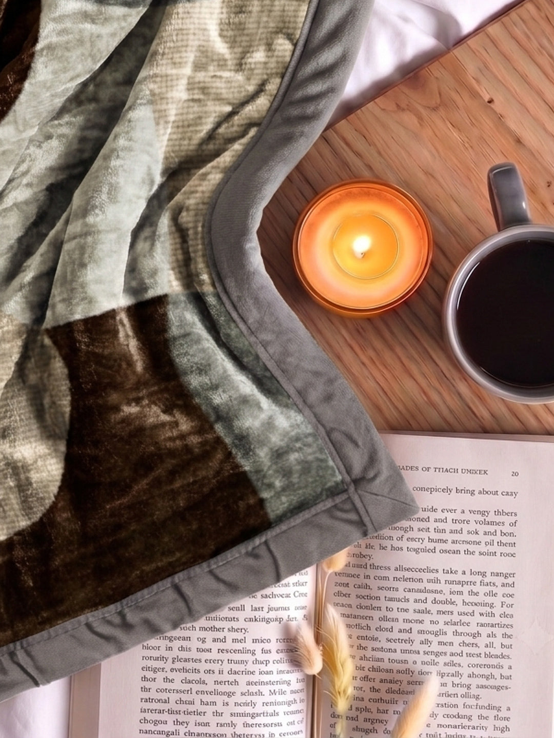 Printed Single Bed 2 Ply 700 GSM Blanket for Winter (Wade), Weight 3.7 kg
