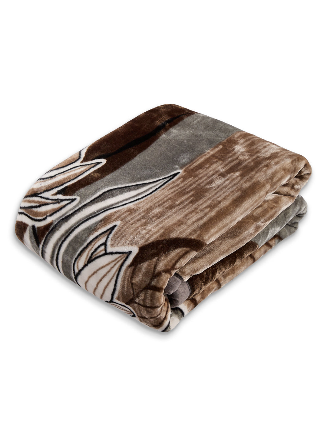 Printed Single Bed 2 Ply 700 GSM Blanket for Winter (Wade), Weight 3.7 kg