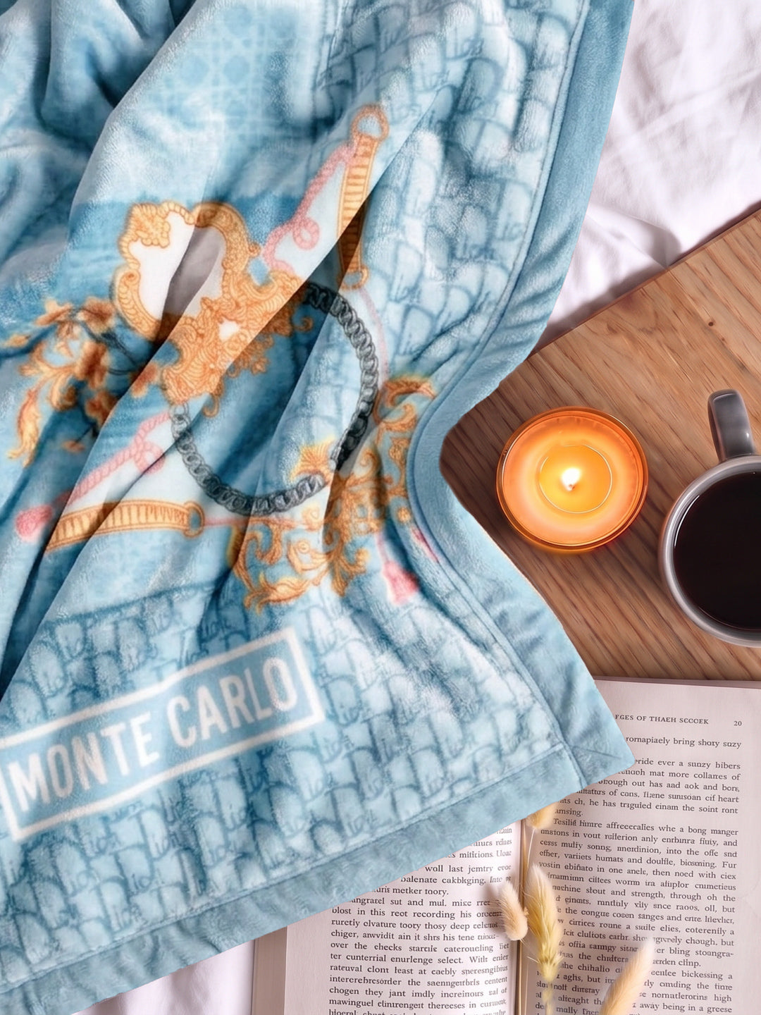 Printed Double Bed 3 Ply 900 GSM Blanket for Winter (Wild Side), Weight 4.8 kg