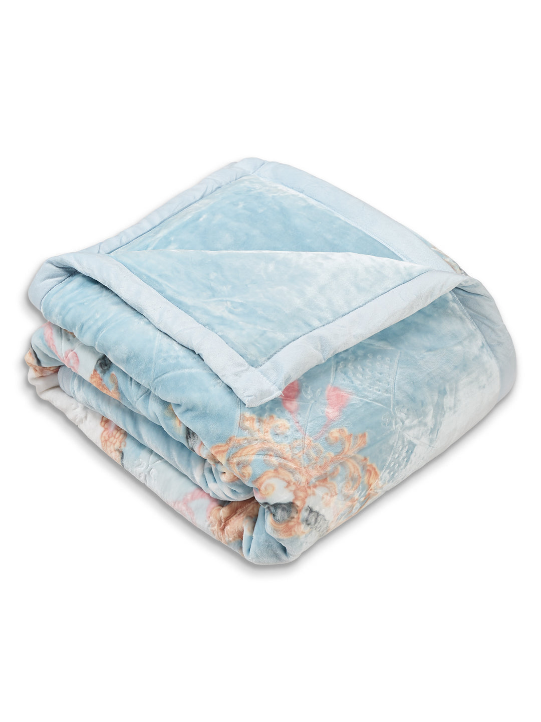Printed Double Bed 3 Ply 900 GSM Blanket for Winter (Wild Side), Weight 4.8 kg