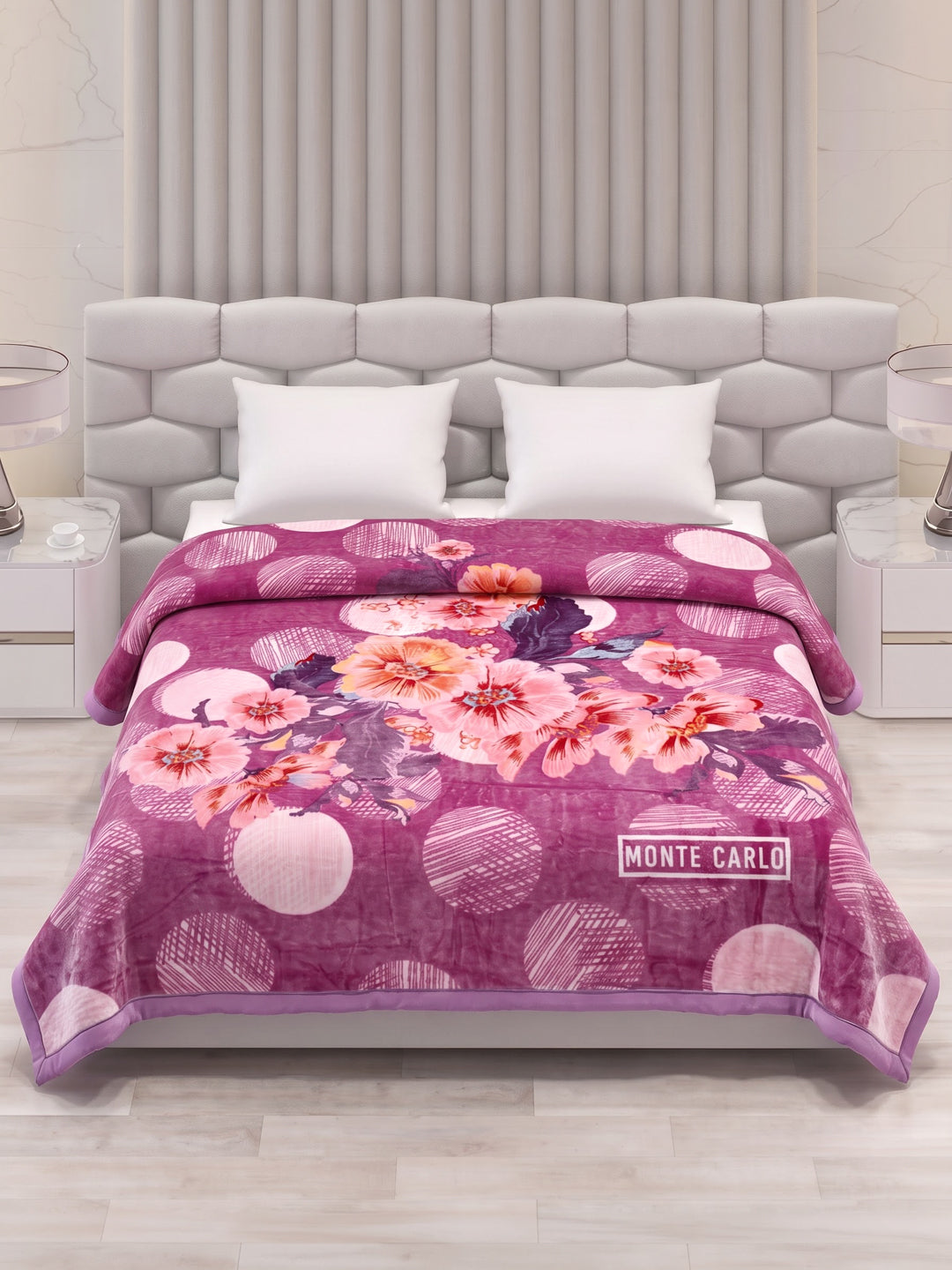 Printed Double Bed 3 Ply 900 GSM Blanket for Winter (Wild Side), Weight 4.8 kg