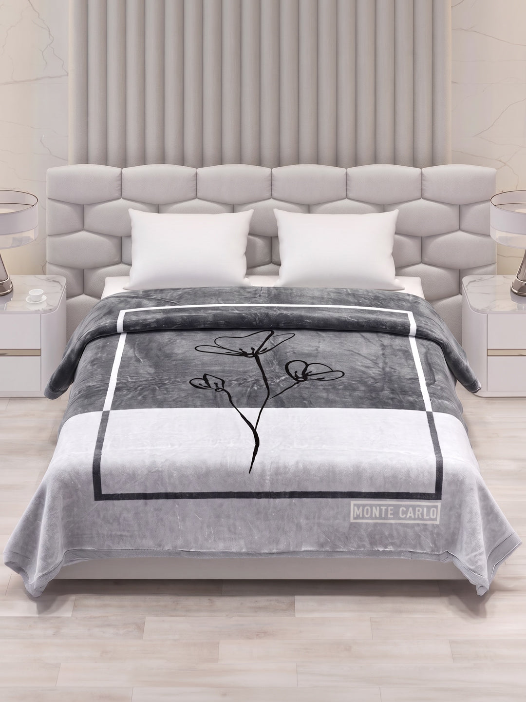 Printed Double Bed 3 Ply 900 GSM Blanket for Winter (Wild Side), Weight 4.8 kg