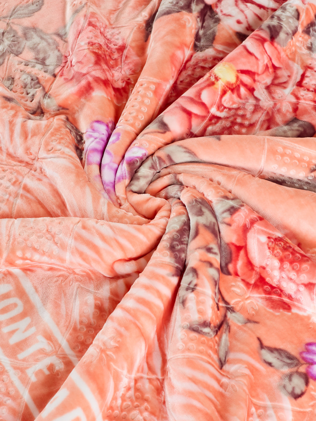 Printed Double Bed 3 Ply 900 GSM Blanket for Winter (Wild Side), Weight 4.8 kg