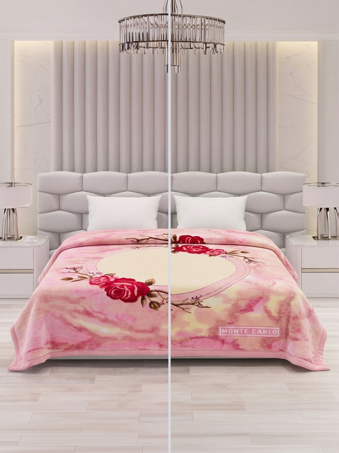 Printed Double Bed 3 Ply 900 GSM Blanket for Winter (Wild Side), Weight 4.8 kg