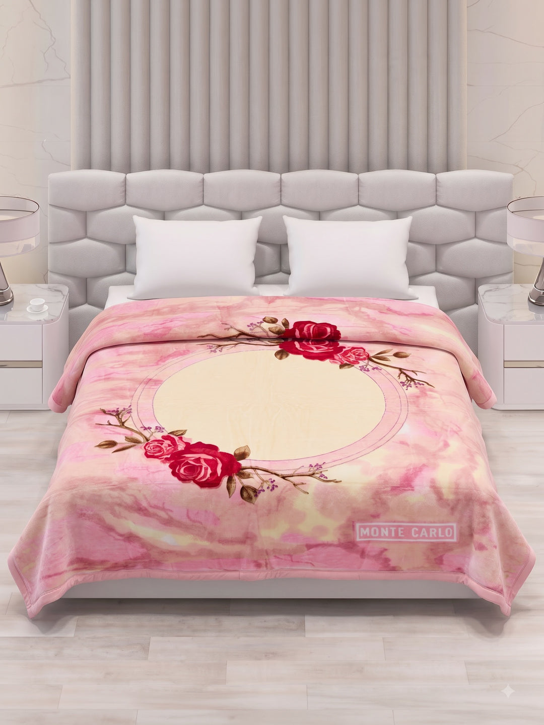 Printed Double Bed 3 Ply 900 GSM Blanket for Winter (Wild Side), Weight 4.8 kg