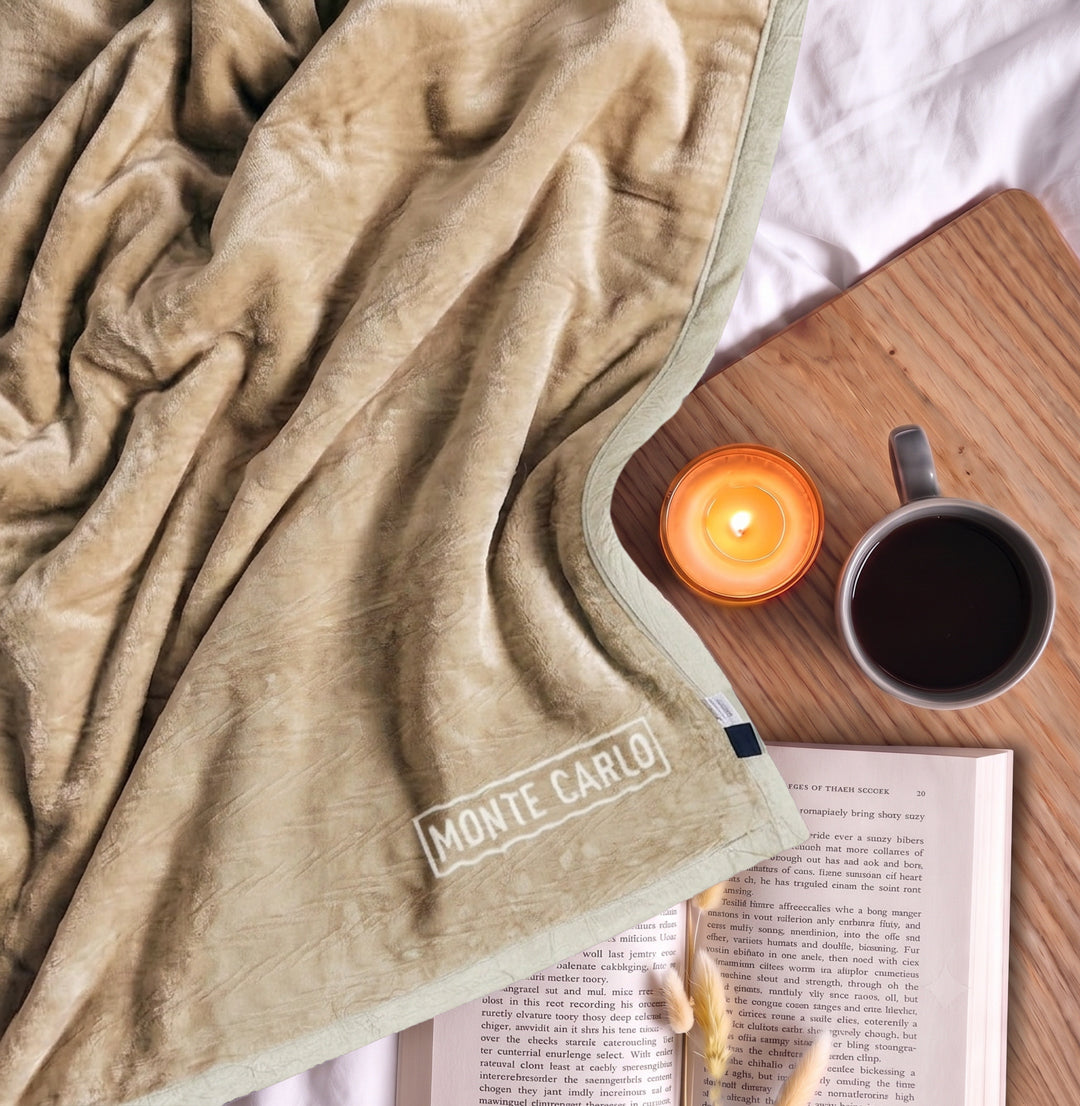 Printed Double Bed 2 Ply 840 GSM Blanket for Winter (Windsor), Weight 4.4 kg