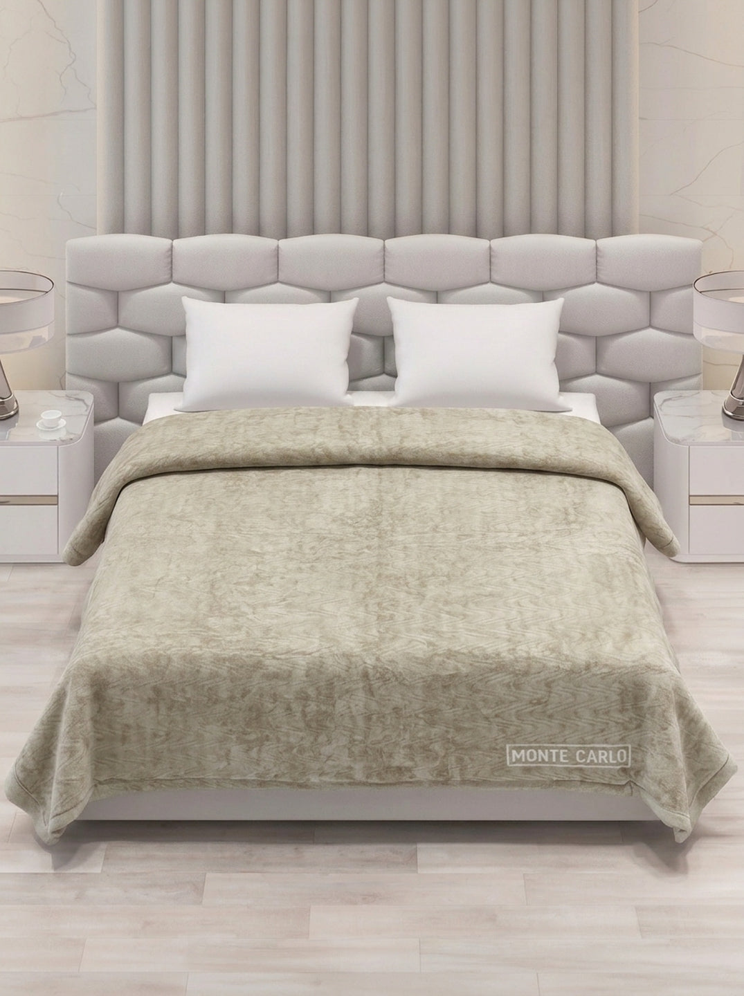 Printed Double Bed 2 Ply 840 GSM Blanket for Winter (Windsor), Weight 4.4 kg