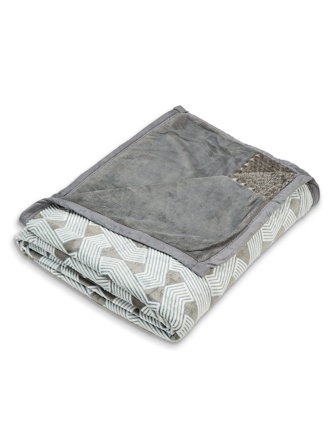 Printed Double Bed 2 Ply 470 GSM Blanket for Winter (Winston), Weight 2.5 kg