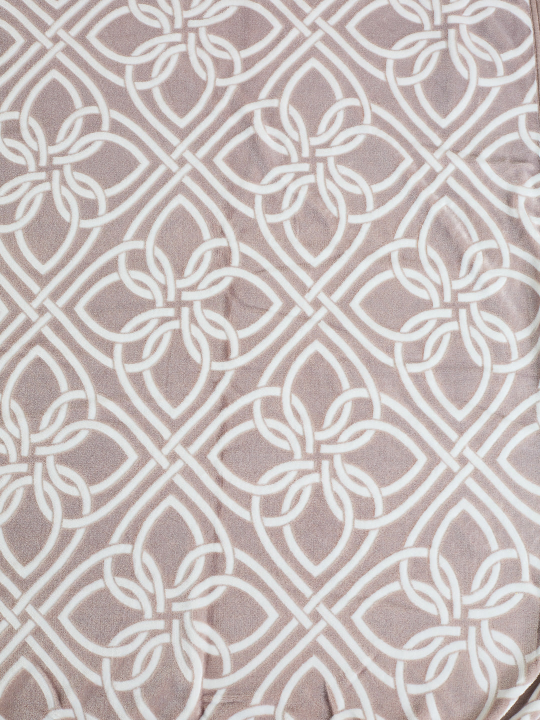 Printed Double Bed 2 Ply 470 GSM Blanket for Winter (Winston), Weight 2.5 kg
