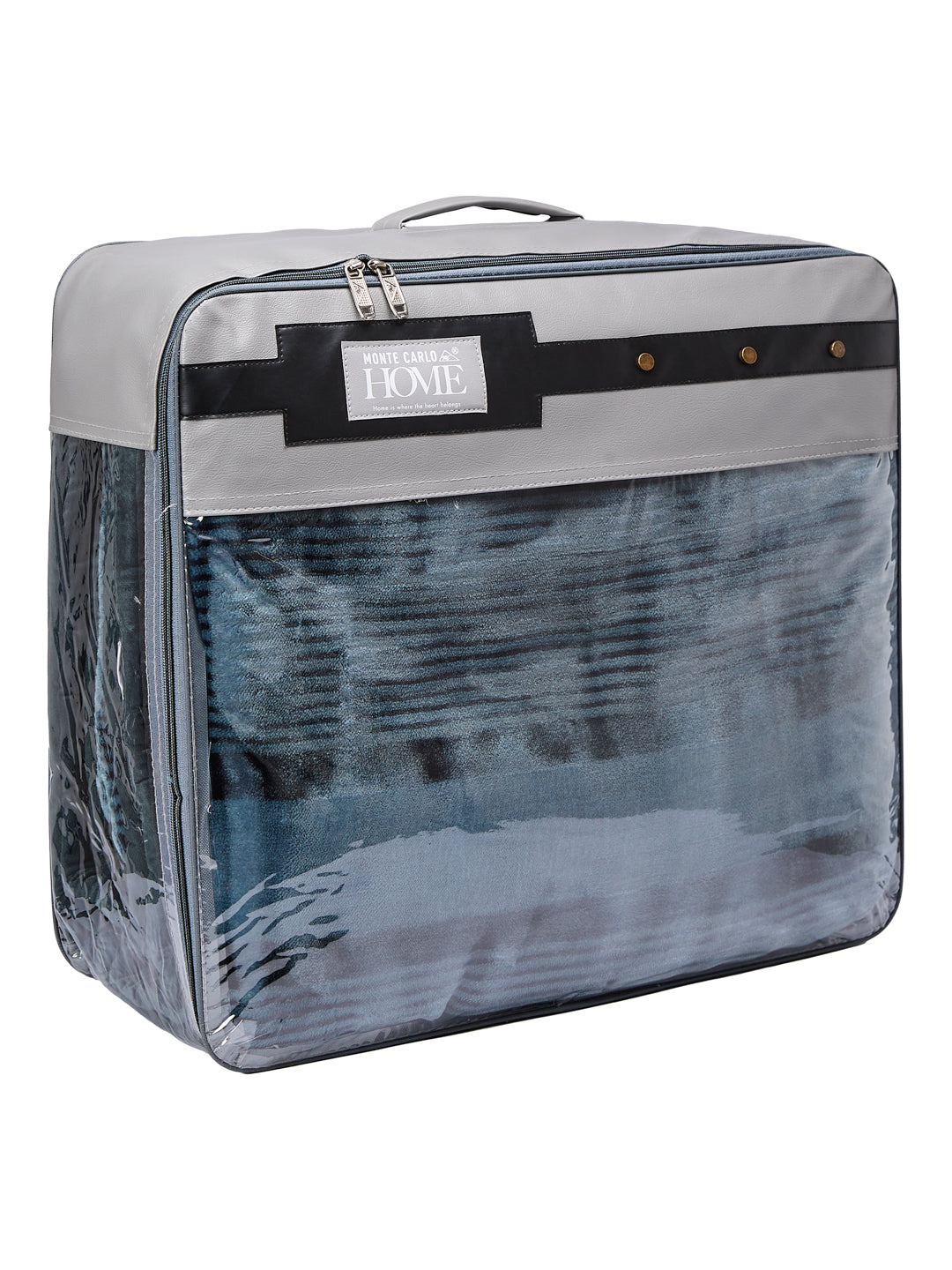 Printed Double Bed 2 Ply 990 GSM Blanket for Winter (Zurich), Weight 5.2 kg