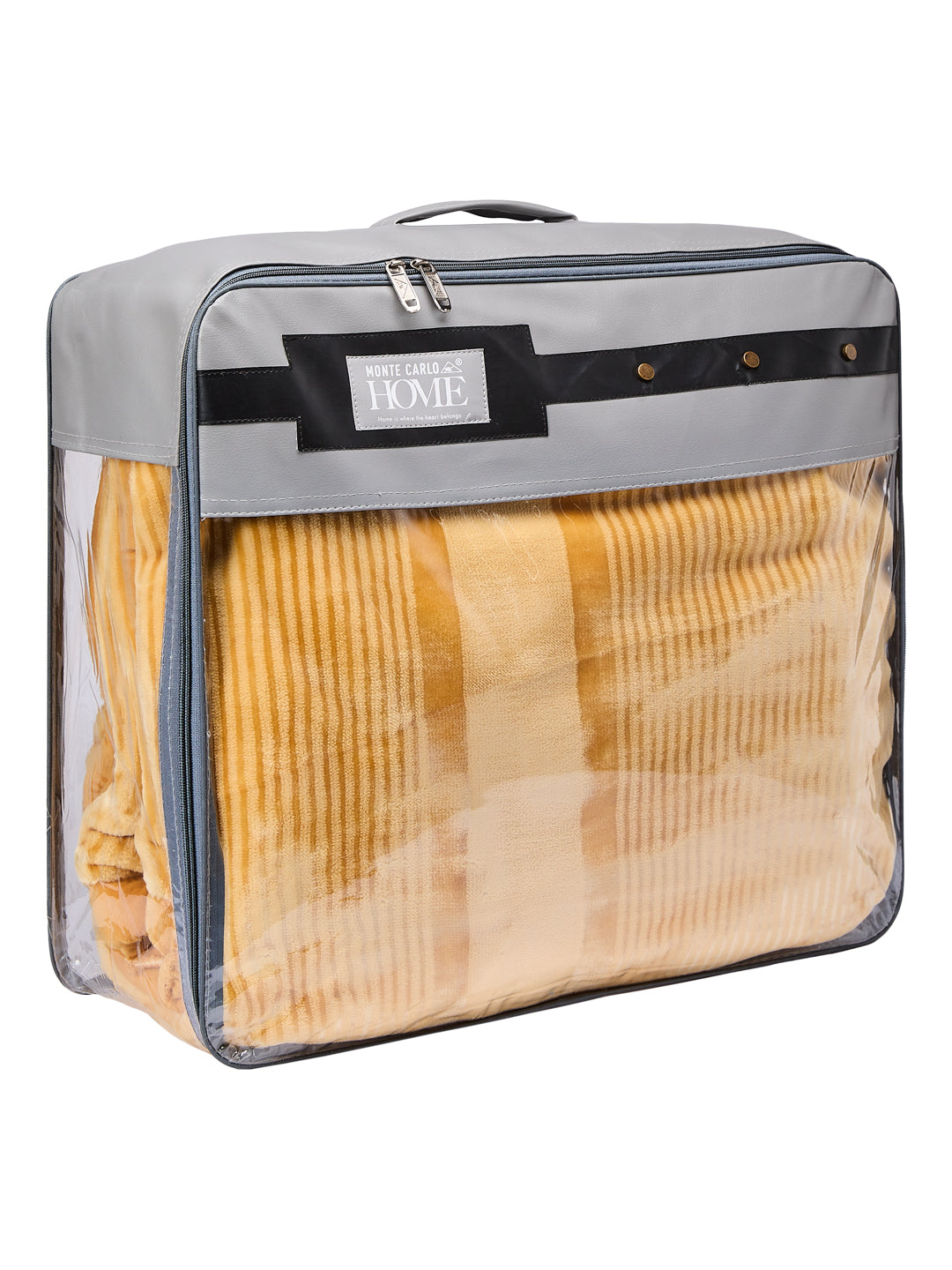 Printed Double Bed 2 Ply 990 GSM Blanket for Winter (Zurich), Weight 5.2 kg