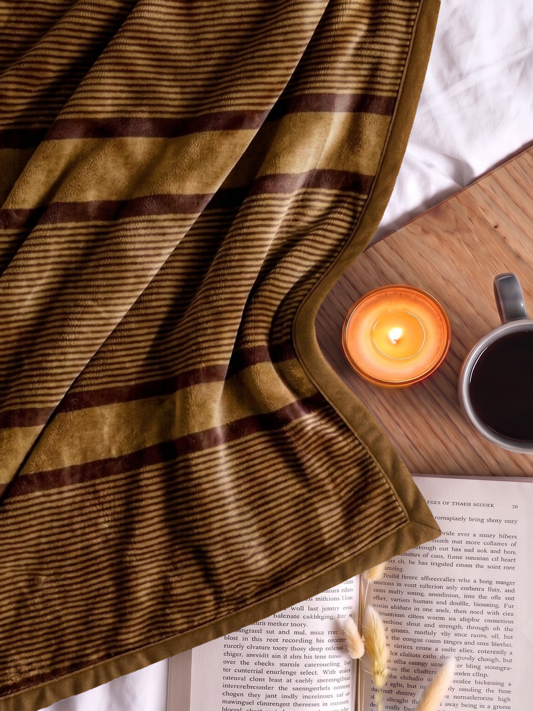 Printed Double Bed 2 Ply 990 GSM Blanket for Winter (Zurich), Weight 5.2 kg