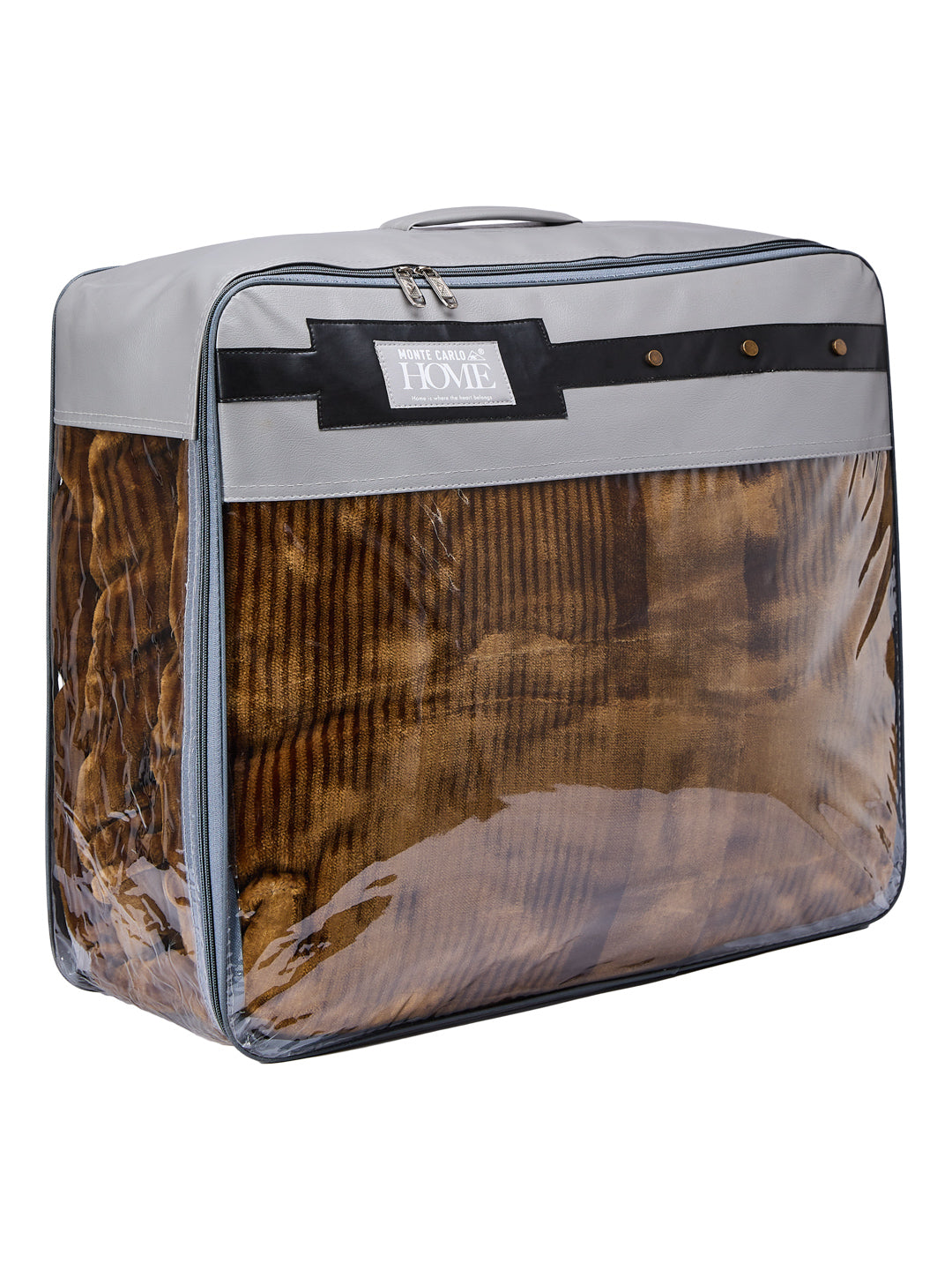 Printed Double Bed 2 Ply 990 GSM Blanket for Winter (Zurich), Weight 5.2 kg