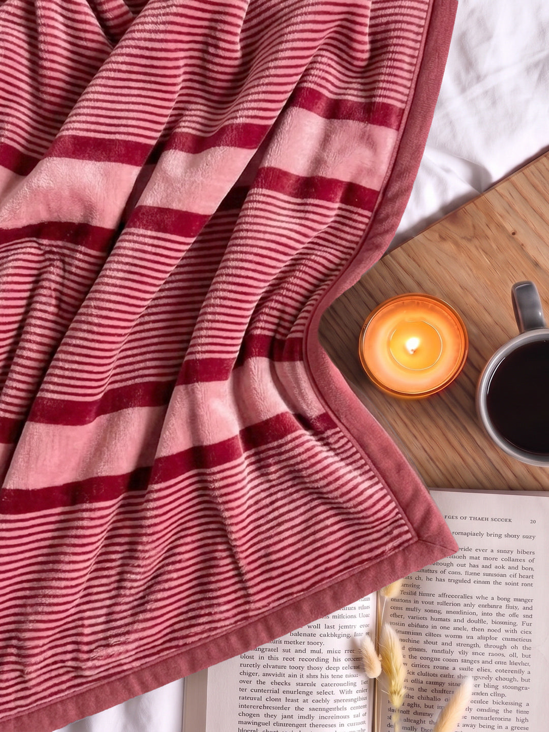 Printed Double Bed 2 Ply 990 GSM Blanket for Winter (Zurich), Weight 5.2 kg
