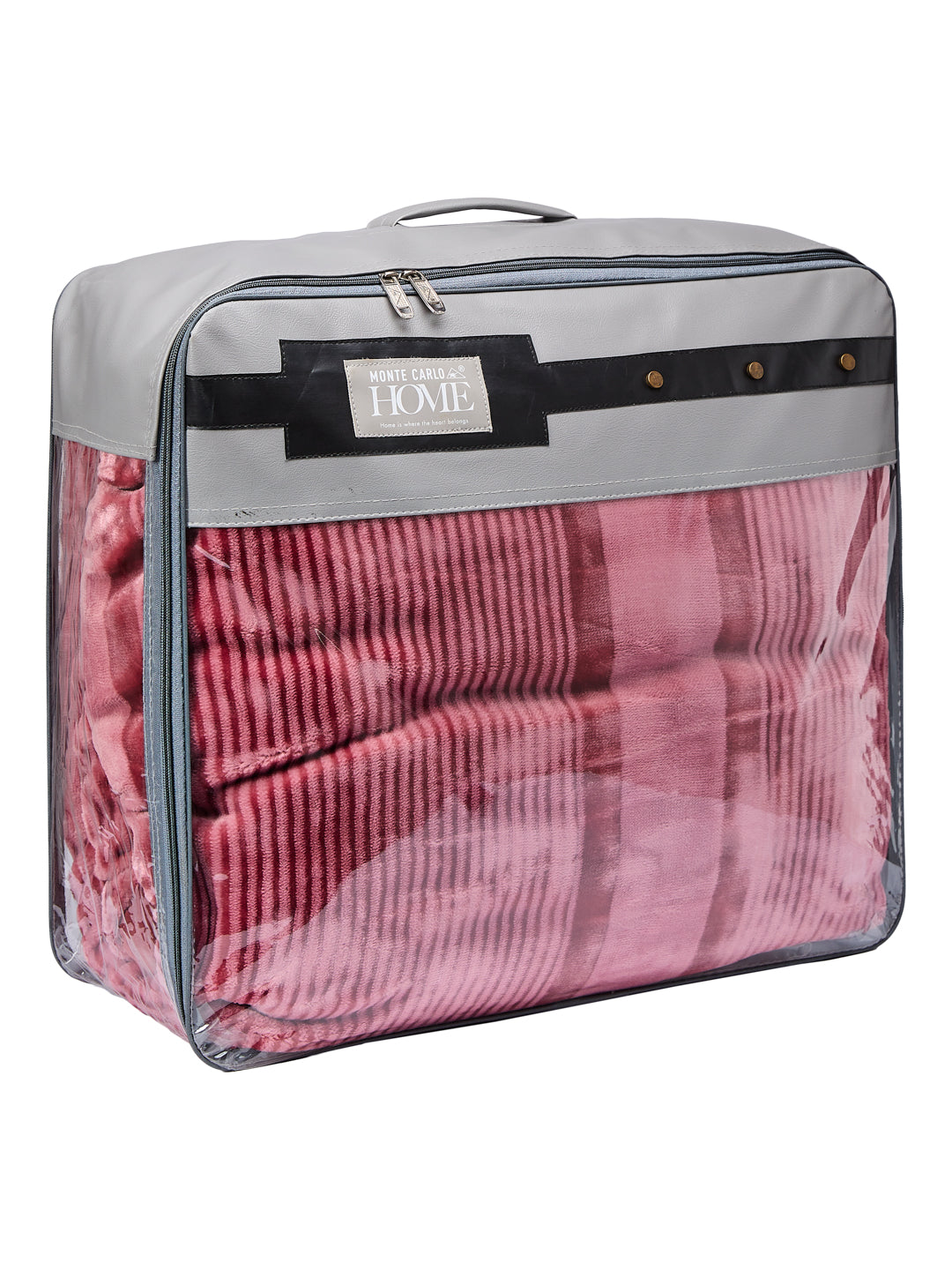 Printed Double Bed 2 Ply 990 GSM Blanket for Winter (Zurich), Weight 5.2 kg