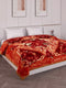 Floral Print Double Bed 2 Ply 850 GSM Blanket for Winter (Marshal), Weight 4.5 kg