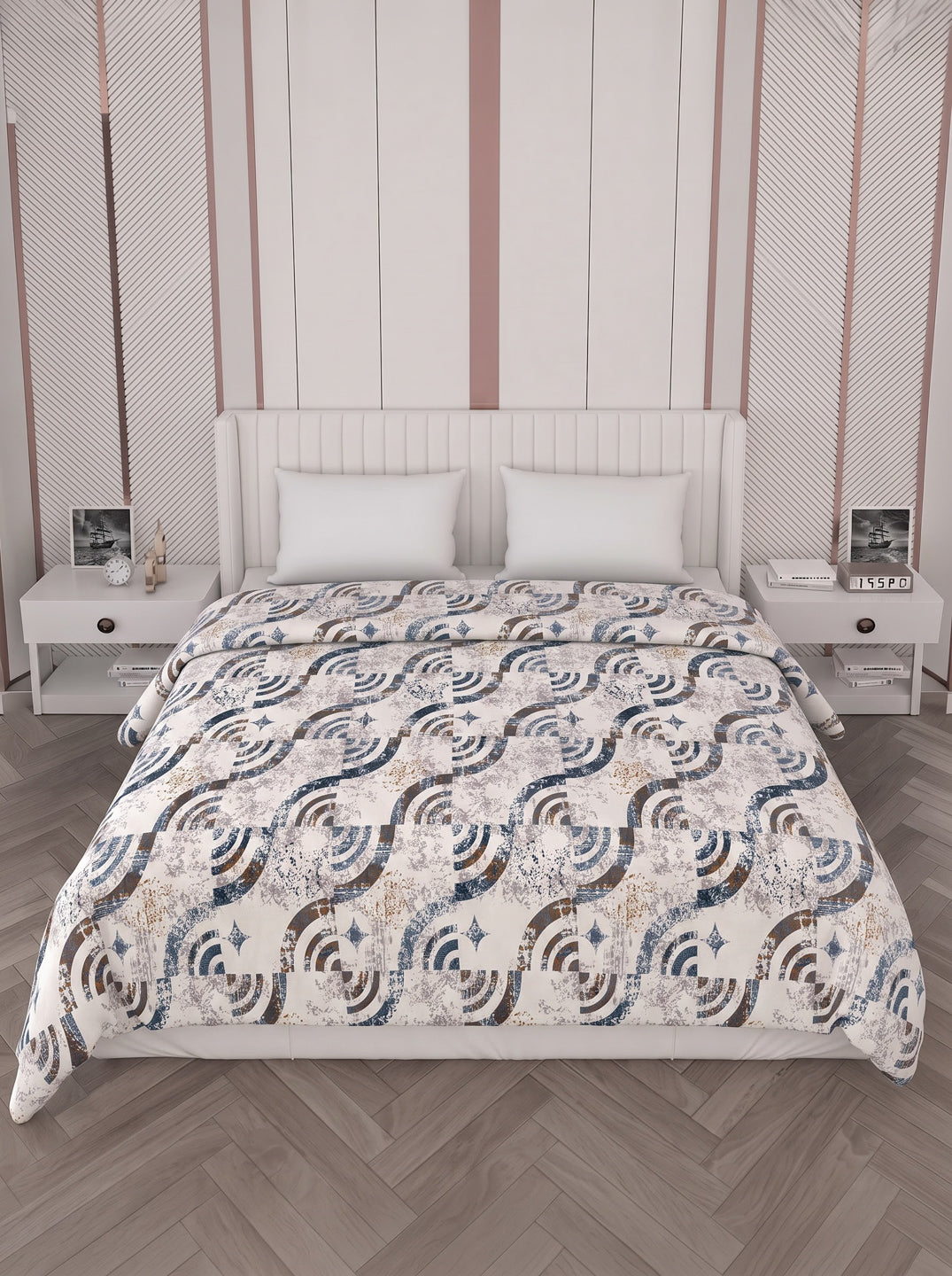 Printed Double Bed 150 GSM AC Blanket (Myra), Weight 1.2 kg