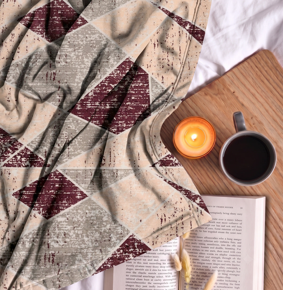 Printed Double Bed 150 GSM AC Blanket (Myra), Weight 1.2 kg