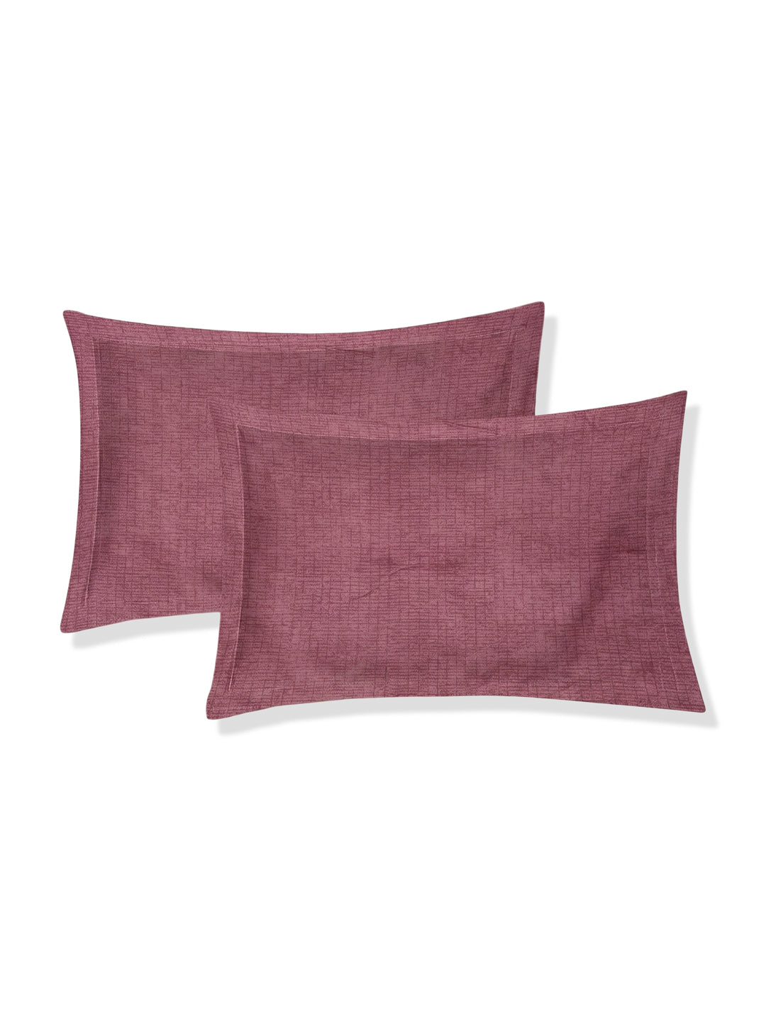 110 GSM Polyester Double Bed Bedsheet with 2 Pillow Covers Aromatica Collection