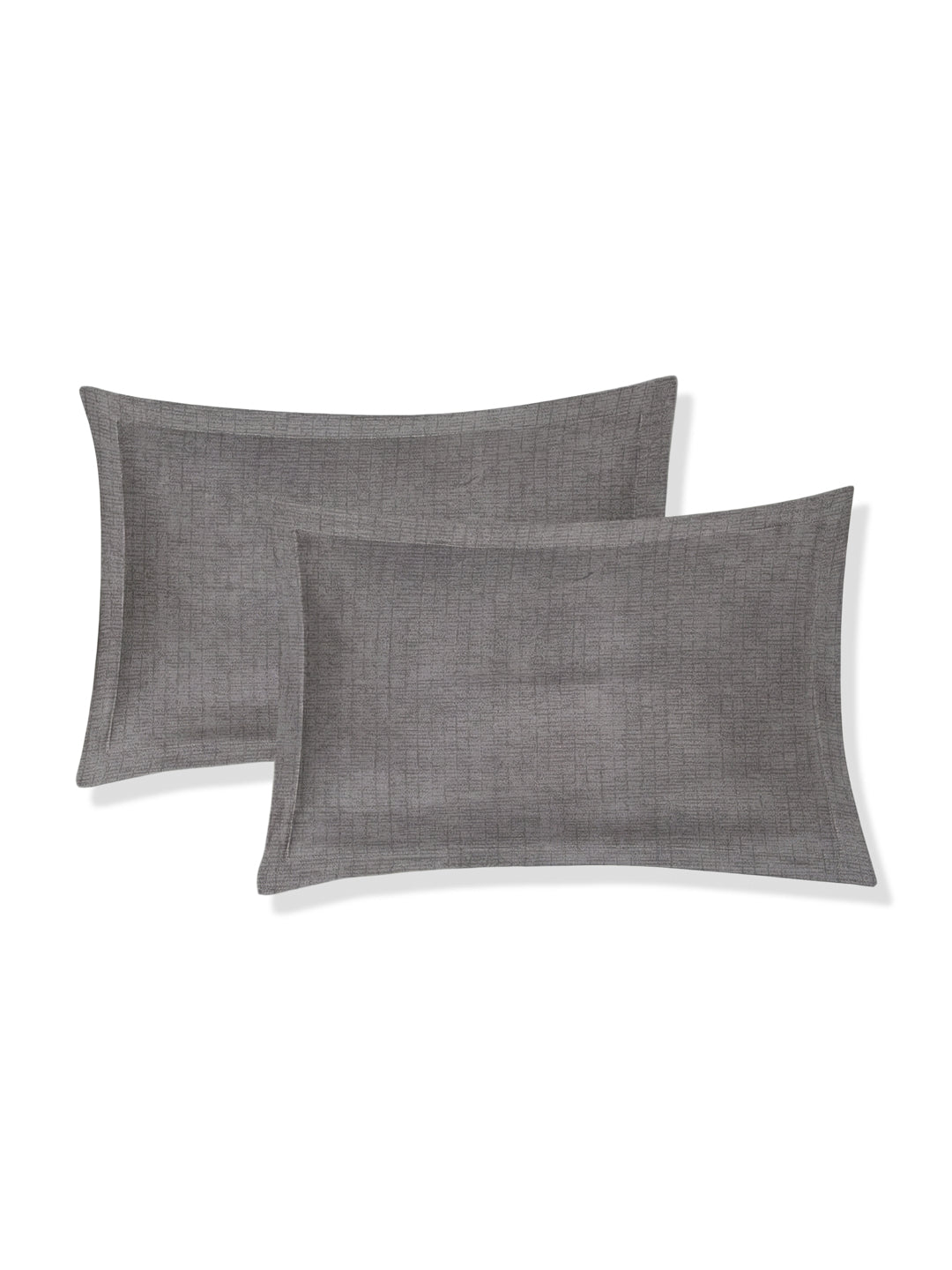 110 GSM Polyester Double Bed Bedsheet with 2 Pillow Covers Aromatica Collection