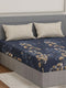 110 GSM Polyester Double Bed Bedsheet with 2 Pillow Covers Aromatica Collection