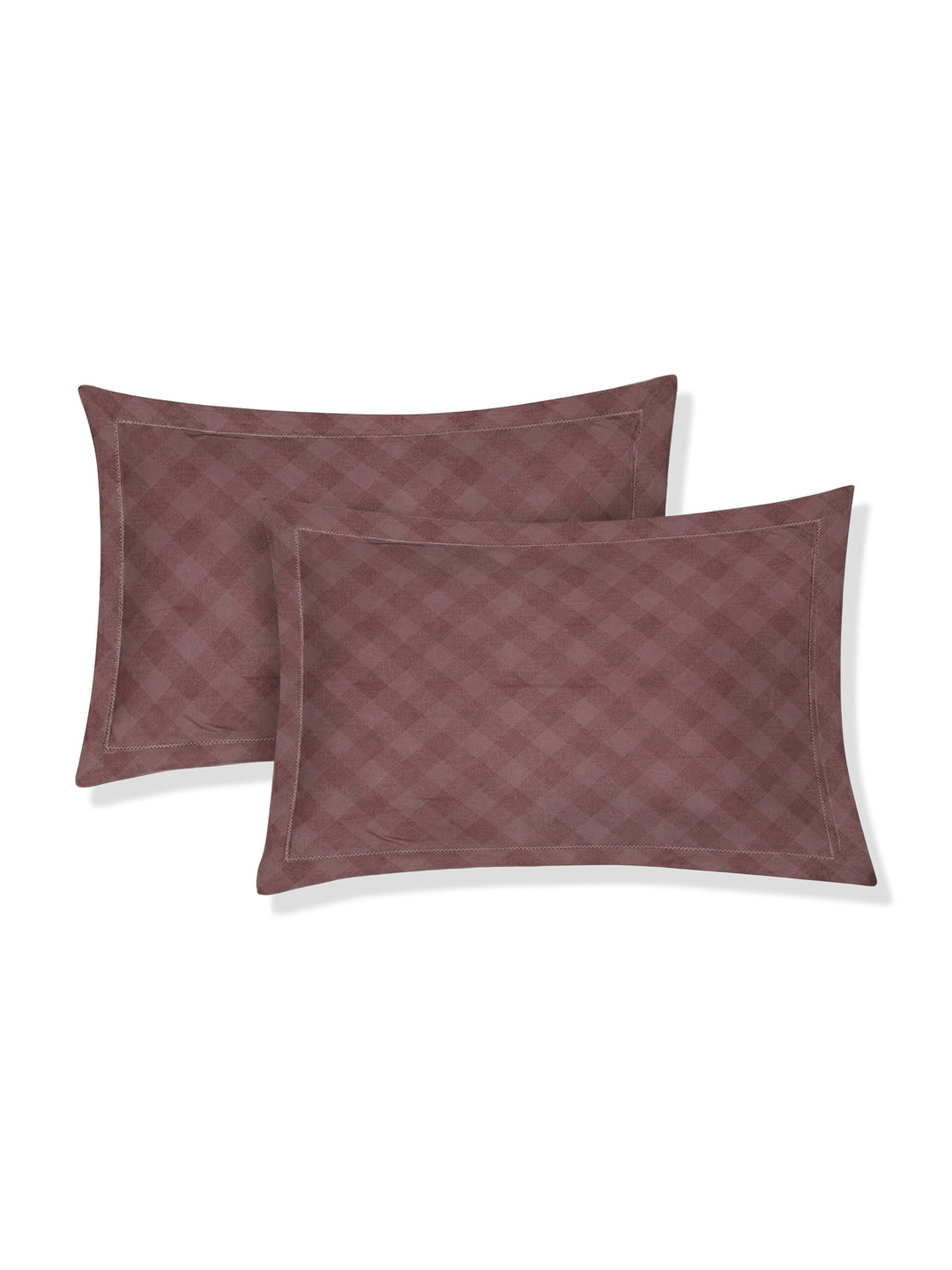 110 GSM Polyester Double Bed Bedsheet with 2 Pillow Covers Aromatica Collection