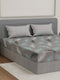 110 GSM Polyester Double Bed Bedsheet with 2 Pillow Covers Aromatica Collection