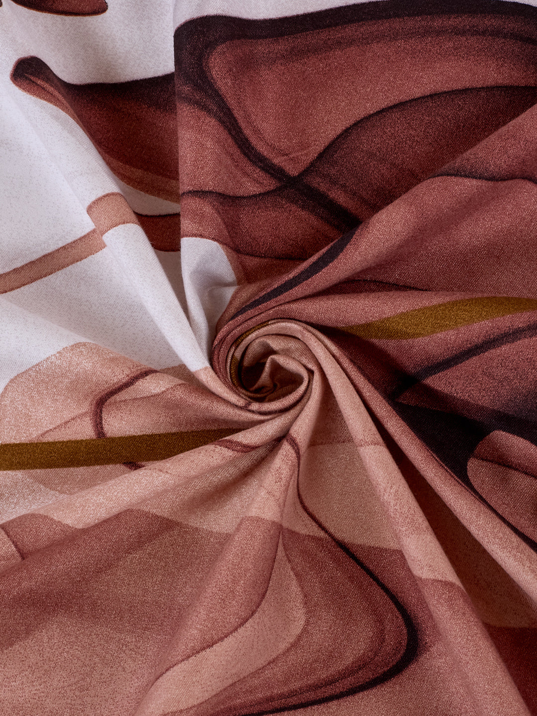 110 GSM Polyester Double Bed Bedsheet with 2 Pillow Covers Aromatica Collection