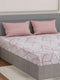 110 GSM Polyester Double Bed Bedsheet with 2 Pillow Covers Aromatica Collection