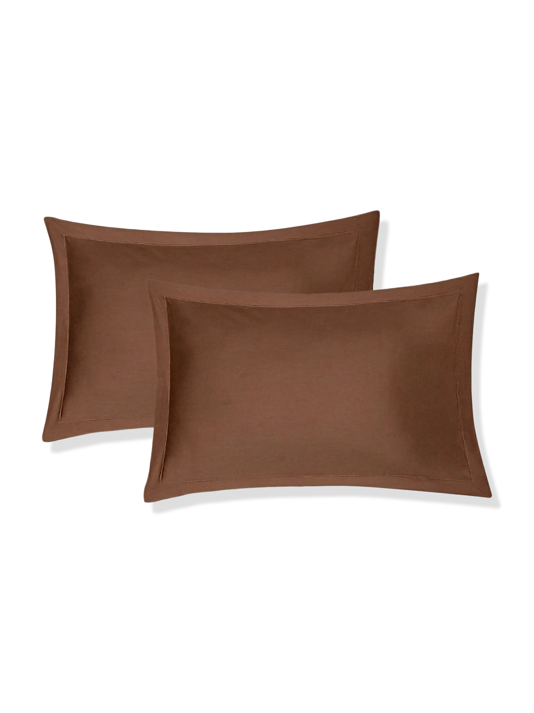 Premium 210 TC Pure Cotton King Size Bedsheet with 2 Pillow Covers Classique Casa Solids Collection