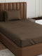 Premium 210 TC Pure Cotton Single Bed Bedsheet with 1 Pillow Cover Classique Casa Solids Collection