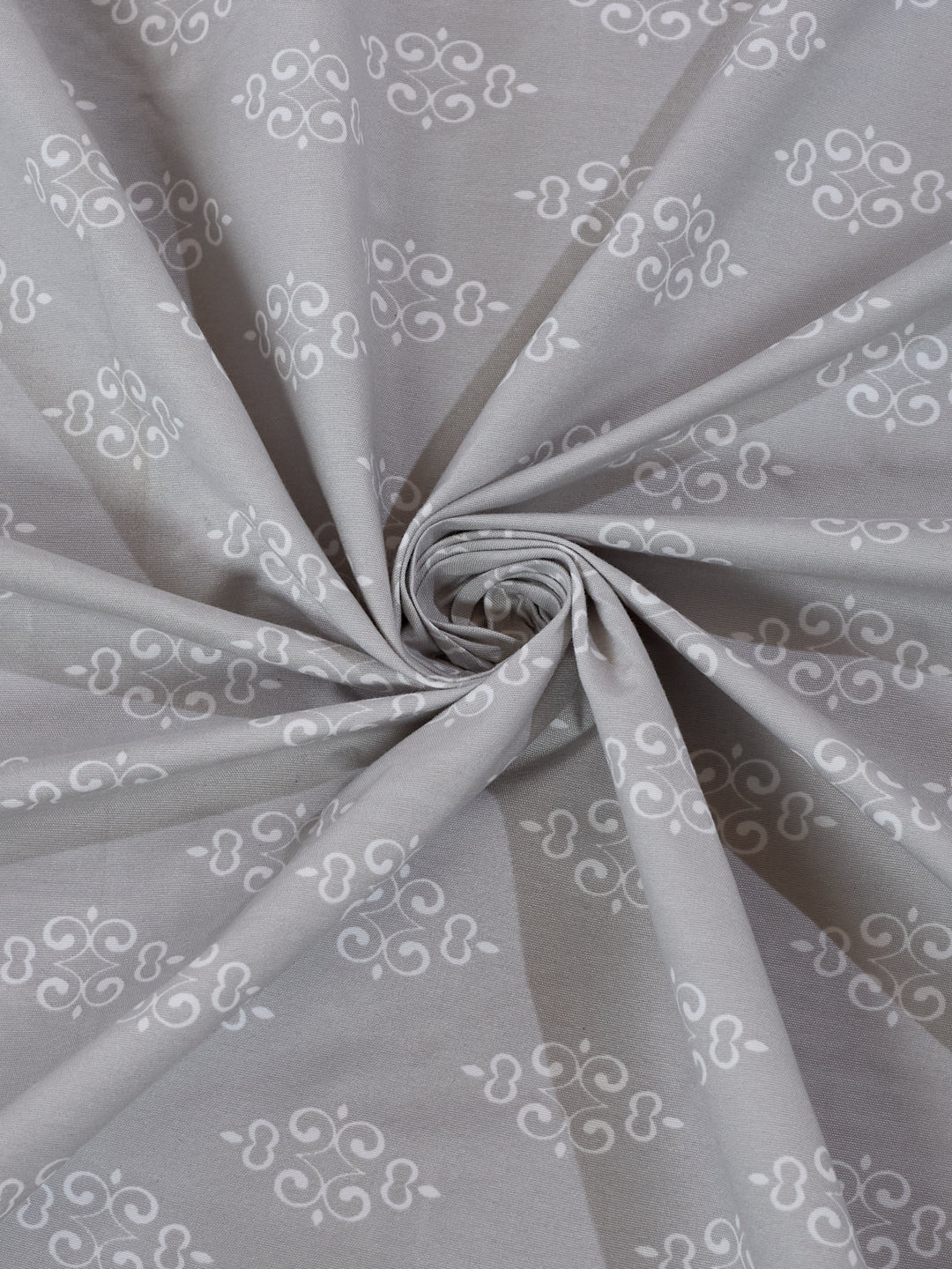 120 GSM Polyester Double Bed Bedsheet with 2 Pillow Covers Clara Collection