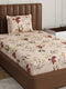 130 GSM Polyester Single Bed Bedsheet with 1 Pillow Cover Decoy Collection