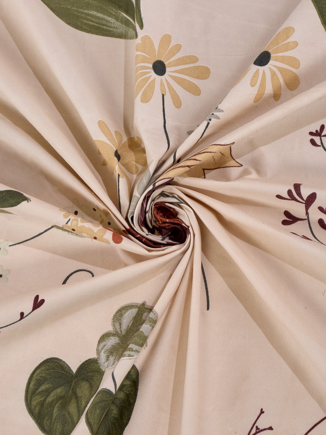 130 GSM Polyester Single Bed Bedsheet with 1 Pillow Cover Decoy Collection