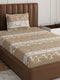 130 GSM Polyester Single Bed Bedsheet with 1 Pillow Cover Decoy Collection