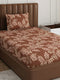 130 GSM Polyester Single Bed Bedsheet with 1 Pillow Cover Decoy Collection