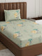 130 GSM Polyester Single Bed Bedsheet with 1 Pillow Cover Decoy Collection
