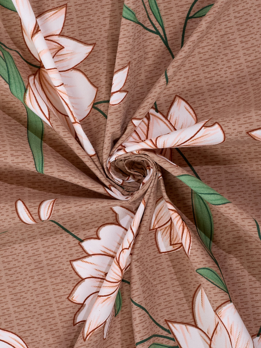 130 GSM Polyester Single Bed Bedsheet with 1 Pillow Cover Decoy Collection