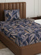 130 GSM Polyester Single Bed Bedsheet with 1 Pillow Cover Decoy Collection