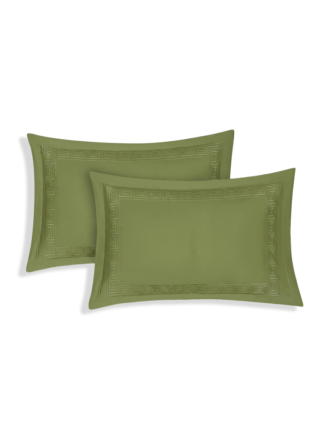 Premium 110 GSM Polyester King Size Bedsheet with 2 Pillow Covers Elite Embroidery Collection