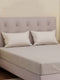 Premium 110 GSM Polyester King Size Bedsheet with 2 Pillow Covers Elite Embroidery Collection