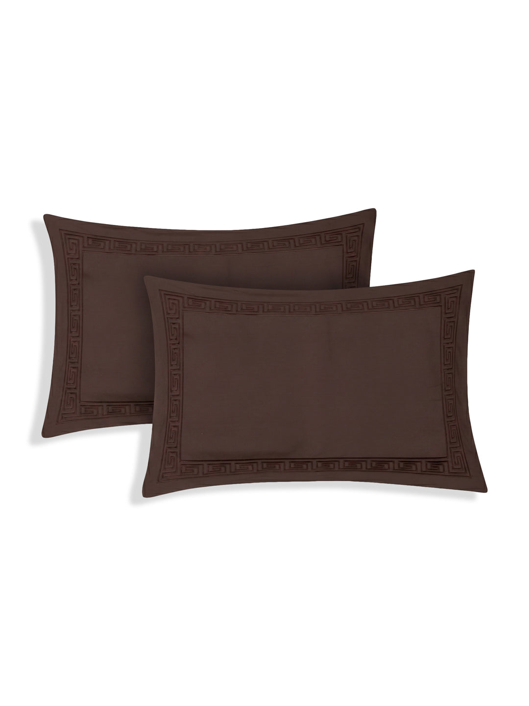 Premium 110 GSM Polyester King Size Bedsheet with 2 Pillow Covers Elite Embroidery Collection