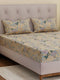 130 GSM Polyester Double Bed Bedsheet with 2 Pillow Covers Fashnik Collection