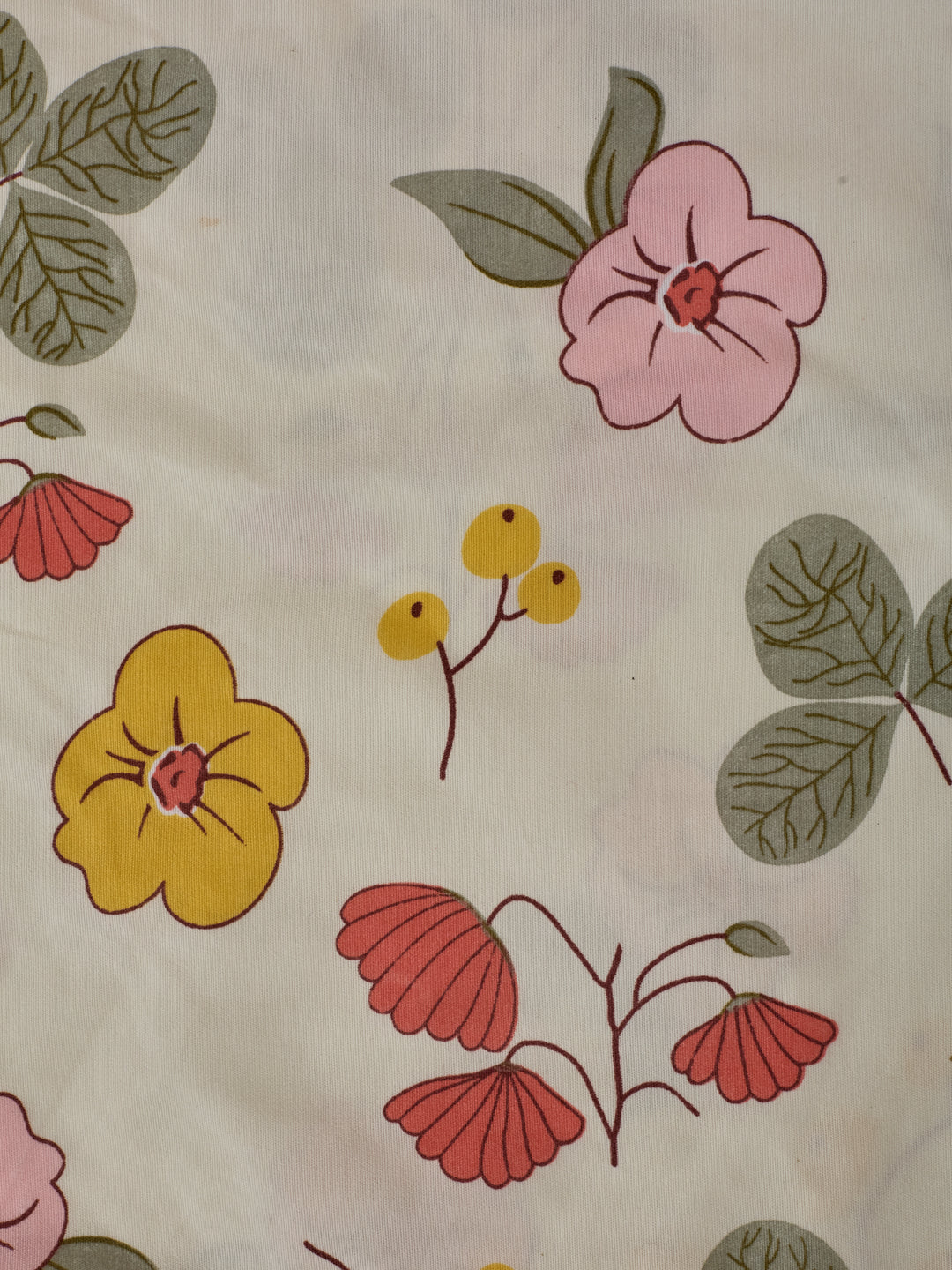 130 GSM Polyester Double Bed Bedsheet with 2 Pillow Covers Fashnik Collection