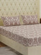 130 GSM Polyester Double Bed Bedsheet with 2 Pillow Covers Fashnik Collection