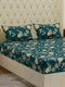 130 GSM Polyester Double Bed Bedsheet with 2 Pillow Covers Fashnik Collection